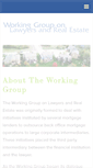 Mobile Screenshot of lawyersworkinggroup.com